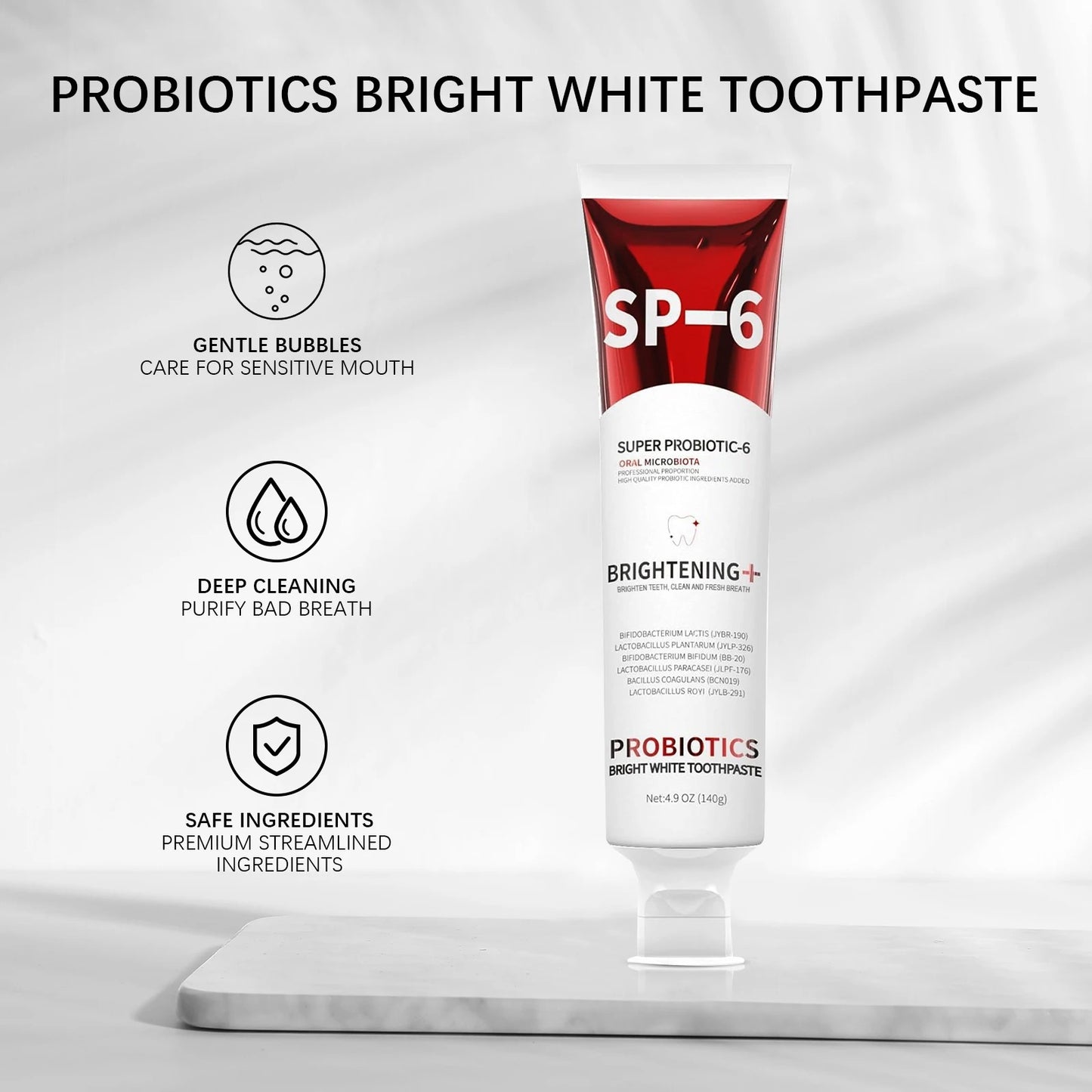 Oral Care Probiotic Whitening Toothpaste