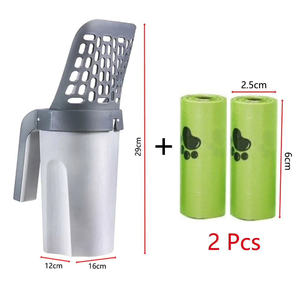 2 in 1 Cat Litter Scoop