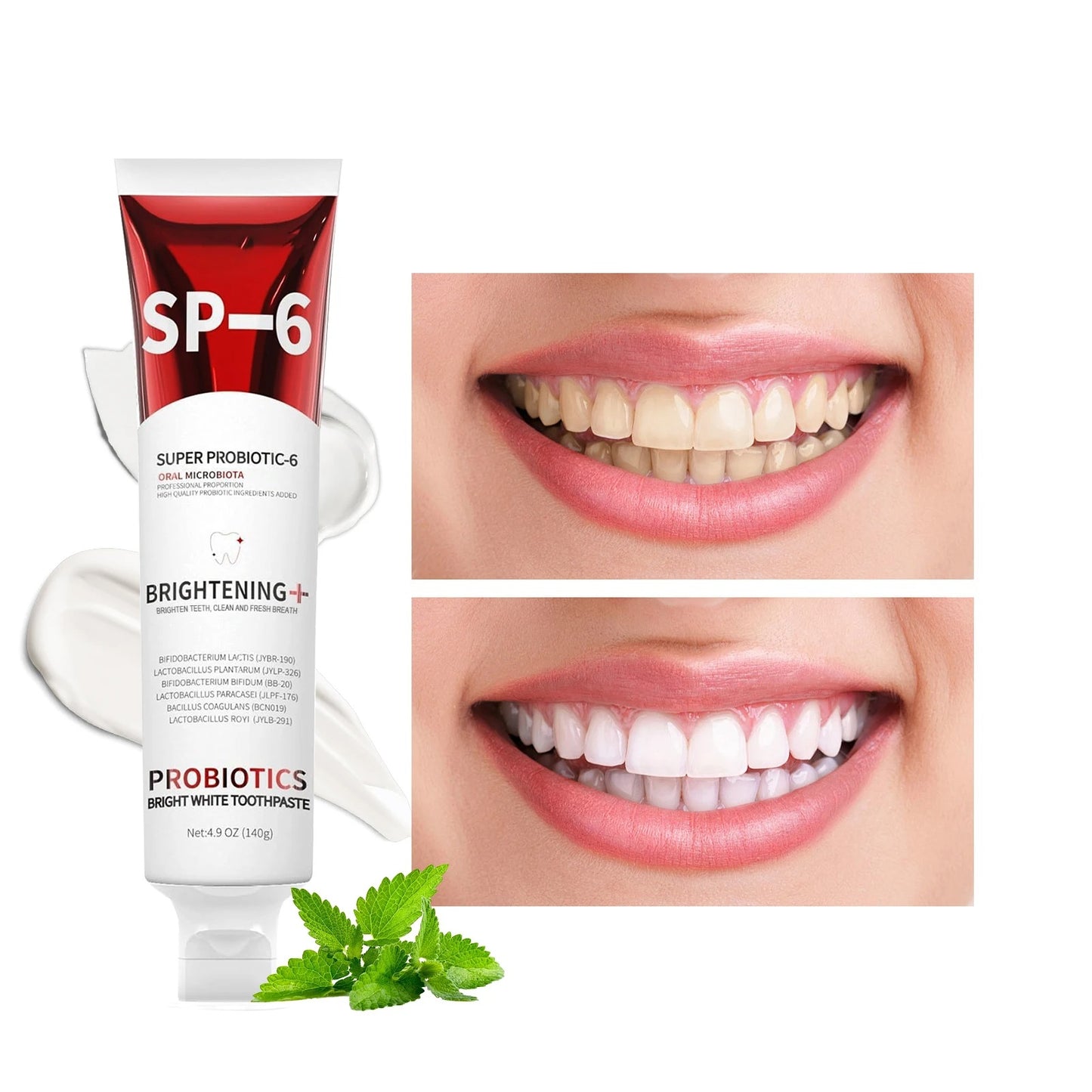 Oral Care Probiotic Whitening Toothpaste